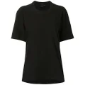 Proenza Schouler overdyed eco core jersey T-shirt - Black