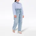 Miu Miu high-waisted straight-leg jeans - Blue