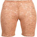 Stella McCartney floral-lace cycling shorts - Pink