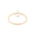 Delfina Delettrez 18kt yellow gold Two in One marquise diamond ring