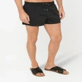 Dolce & Gabbana drawstring swim shorts - Black