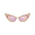 Dolce & Gabbana Eyewear Christmas cat-eye frame sunglasses - Pink