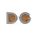 Dolce & Gabbana Eyewear DG Glitter round-frame sunglasses - Gold