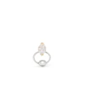 Delfina Delettrez 18kt yellow gold diamond Two in One piercing earring
