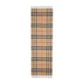 Burberry reversible check cashmere scarf - Pink