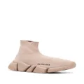 Balenciaga Speed 2.0 knitted sneakers - Neutrals