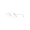 Jimmy Choo Eyewear round-frame glasses - Gold