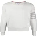 Thom Browne 4-Bar motif sweatshirt - Grey
