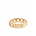 Maria Black Lovers silver ring - Gold