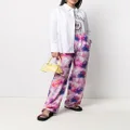 MSGM floral-print trousers - Pink