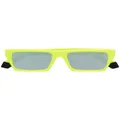 MSGM square-frame sunglasses - Yellow