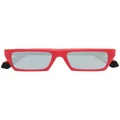 MSGM square-frame sunglasses - Red