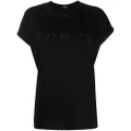 Balmain embellished-logo T-shirt - Black