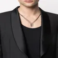 Dsquared2 layered cross pendant necklace - Black