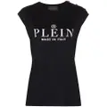 Philipp Plein SS logo-print T-shirt - Black