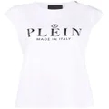 Philipp Plein SS logo-print T-shirt - White