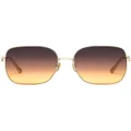 Gucci Eyewear horsebit detail square-frame sunglasses - Gold