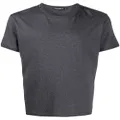 Dolce & Gabbana logo-patch short-sleeve T-shirt - Grey