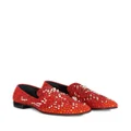 Giuseppe Zanotti Ignis embellished loafers - Red