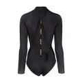 Cynthia Rowley Jett poppy wetsuit - Black