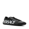 Versace Greca-sole logo sneakers - Black