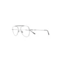 Calvin Klein pilot-frame glasses - Grey