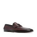 Magnanni leather penny loafers - Brown