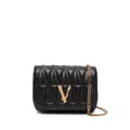 Versace small Virtus shoulder bag - Black