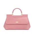Dolce & Gabbana small Sicily iguana-print top-handle bag - Pink