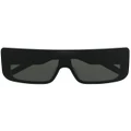 Rick Owens oversize square-frame sunglasses - Black