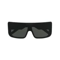 Rick Owens oversize square-frame sunglasses - Black