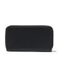 Saint Laurent logo-plaque zip-fastening wallet - Black