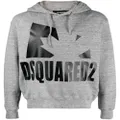 Dsquared2 logo-print hoodie - Grey