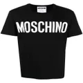 Moschino logo-print short-sleeve T-shirt - Black