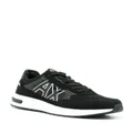 Armani Exchange logo-print low-top sneakers - Black