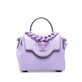 Versace small La Medusa top-handle bag - Purple