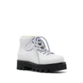 Proenza Schouler shearling hiking boots - White