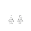 IPPOLITA Classico hammered drop earrings - Silver