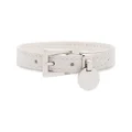 Prada logo charm bracelet - White