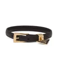 Prada Saffiano leather bracelet - Gold