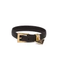 Prada Saffiano leather bracelet - Gold