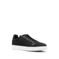 Emporio Armani quilted low-top sneakers - Black