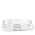 Prada pocket detail shoulder bag - White