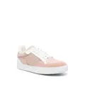 BOSS mesh-panel low-top sneakers - Pink