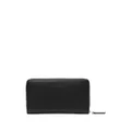 Calvin Klein faux leather zip-around wallet - Black