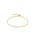 Monica Vinader fine beaded chain bracelet - Gold