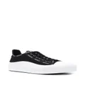Moncler Glissiere low-top canvas sneakers - Black