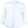 Thom Browne long-sleeve button-fastening shirt - Blue