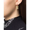 Balenciaga B Chain XS earrings - Gold