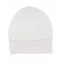 Barrie cashmere beanie hat - Grey